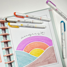 Mildliner lot de 5 Warm dans le groupe Stylos / Crayons d'artistes / Feutres d'illustrations chez Pen Store (137263)