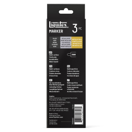 Marker Accent lot de 3 dans le groupe Stylos / Crayons d'artistes / Marqueurs acryliques chez Pen Store (137368)