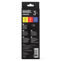 Marker Primary lot de 3  dans le groupe Stylos / Crayons d'artistes / Marqueurs acryliques chez Pen Store (137369)