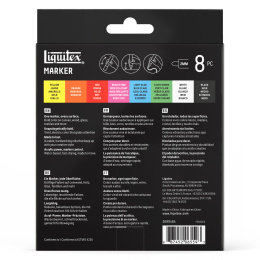 Marker Essential lot de 8 dans le groupe Stylos / Crayons d'artistes / Marqueurs acryliques chez Pen Store (137370)