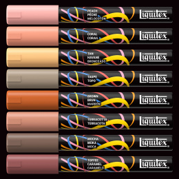 Marker Portrait lot de 8 dans le groupe Stylos / Crayons d'artistes / Marqueurs acryliques chez Pen Store (137372)