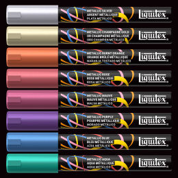 Marker Metallic lot de 8 dans le groupe Stylos / Crayons d'artistes / Marqueurs acryliques chez Pen Store (137373)