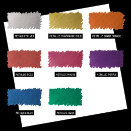 Marker Metallic lot de 8 dans le groupe Stylos / Crayons d'artistes / Marqueurs acryliques chez Pen Store (137373)