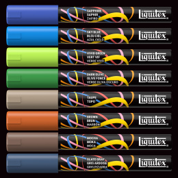 Marker Landscape lot de 8 dans le groupe Stylos / Crayons d'artistes / Marqueurs acryliques chez Pen Store (137374)