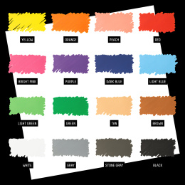 Marker Expression lot de 16 dans le groupe Stylos / Crayons d'artistes / Marqueurs acryliques chez Pen Store (137375)