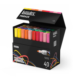 Marker Radical 40-set dans le groupe Stylos / Crayons d'artistes / Marqueurs acryliques chez Pen Store (137376)