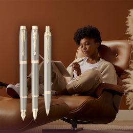 IM Finishing Touch Sandstone Rollerball dans le groupe Stylos / Stylo haute de gamme / Roller chez Pen Store (137383)