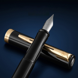 Impression Black/Gold Stylo-plume dans le groupe Stylos / Stylo haute de gamme / Stylo à plume chez Pen Store (137392_r)