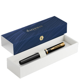 Impression Black/Gold Stylo-plume dans le groupe Stylos / Stylo haute de gamme / Stylo à plume chez Pen Store (137392_r)