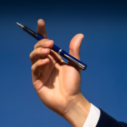Impression Blue/Palladium Stylo-plume dans le groupe Stylos / Stylo haute de gamme / Stylo à plume chez Pen Store (137395_r)