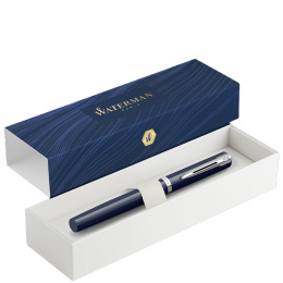 Impression Blue/Palladium Stylo-plume dans le groupe Stylos / Stylo haute de gamme / Stylo à plume chez Pen Store (137395_r)