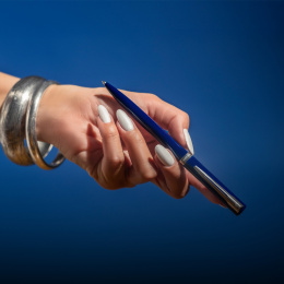 Impression Blue/Palladium Stylo à bille dans le groupe Stylos / Stylo haute de gamme / Stylo à bille chez Pen Store (137397)