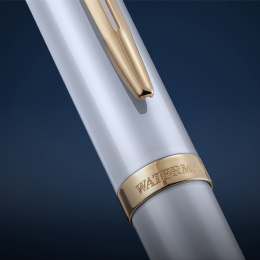 Impression White/Gold Stylo-plume dans le groupe Stylos / Stylo haute de gamme / Stylo à plume chez Pen Store (137398_r)