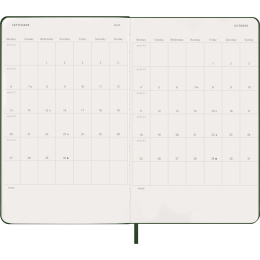 Calendrier 12M Daily 2027 Hardcover Large Myrtle Green dans le groupe Papiers & Blocs / Calendriers et agendas / Calendriers 12 mois chez Pen Store (137425)
