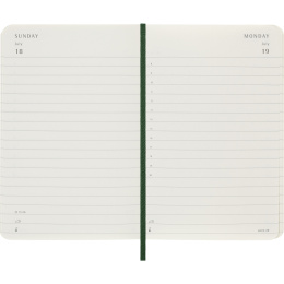 Calendrier 12M Daily 2027 Softcover Pocket Myrtle Green dans le groupe Papiers & Blocs / Calendriers et agendas / Calendriers 12 mois chez Pen Store (137431)