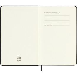 Calendrier 12M Daily 2027 Hardcover Pocket Black dans le groupe Papiers & Blocs / Calendriers et agendas / Calendriers 12 mois chez Pen Store (137432)