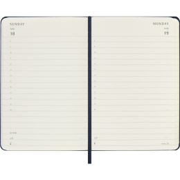 Calendrier 12M Daily 2027 Hardcover Pocket Sapphire Blue dans le groupe Papiers & Blocs / Calendriers et agendas / Calendriers 12 mois chez Pen Store (137437)