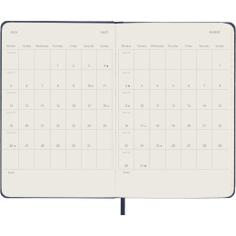 Calendrier 12M Daily 2027 Hardcover Pocket Sapphire Blue dans le groupe Papiers & Blocs / Calendriers et agendas / Calendriers 12 mois chez Pen Store (137437)