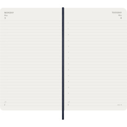 Calendrier 12M Daily 2027 Softcover Pocket Sapphire Blue dans le groupe Papiers & Blocs / Calendriers et agendas / Calendriers 12 mois chez Pen Store (137438)