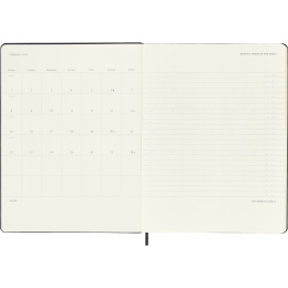 Calendrier 12M Weekly Vertical PRO 2027 Hardcover Large Black dans le groupe Papiers & Blocs / Calendriers et agendas / Calendriers 12 mois chez Pen Store (137442)