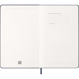 Calendrier 12M Weekly Notebook 2027 Hardcover Large Sapphire Blue  dans le groupe Papiers & Blocs / Calendriers et agendas / Calendriers 12 mois chez Pen Store (137457)