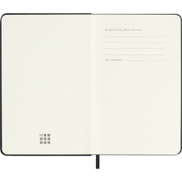 Calendrier 12M Weekly Notebook 2027 Hardcover Pocket Black  dans le groupe Papiers & Blocs / Calendriers et agendas / Calendriers 12 mois chez Pen Store (137458)