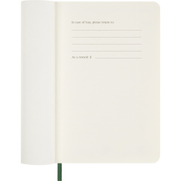 Calendrier 12M Weekly Notebook 2027 Softcover Pocket Myrtle Green  dans le groupe Papiers & Blocs / Calendriers et agendas / Calendriers 12 mois chez Pen Store (137461)