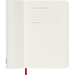 Calendrier 12M Weekly Notebook 2027 Softcover Pocket Red  dans le groupe Papiers & Blocs / Calendriers et agendas / Calendriers 12 mois chez Pen Store (137464)