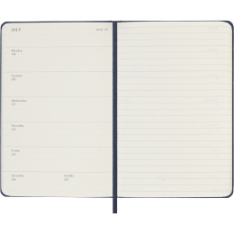 Calendrier 12M Weekly Notebook 2027 Hardcover Pocket Sapphire Blue  dans le groupe Papiers & Blocs / Calendriers et agendas / Calendriers 12 mois chez Pen Store (137465)
