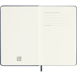 Calendrier 12M Weekly Notebook 2027 Hardcover Pocket Sapphire Blue  dans le groupe Papiers & Blocs / Calendriers et agendas / Calendriers 12 mois chez Pen Store (137465)