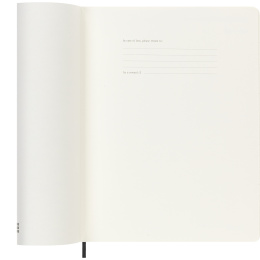 Calendrier 12M Weekly Notebook 2027 Softcover XL Black  dans le groupe Papiers & Blocs / Calendriers et agendas / Calendriers 12 mois chez Pen Store (137467)