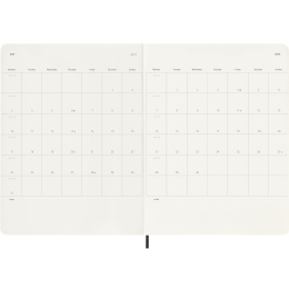 Calendrier 12M Weekly Notebook 2027 Softcover XL Black  dans le groupe Papiers & Blocs / Calendriers et agendas / Calendriers 12 mois chez Pen Store (137467)