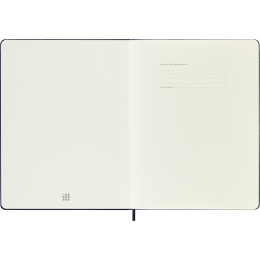 Calendrier 12M Weekly Notebook 2027 Hardcover XL Sapphire Blue  dans le groupe Papiers & Blocs / Calendriers et agendas / Calendriers 12 mois chez Pen Store (137468)