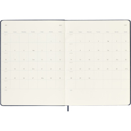 Calendrier 12M Weekly Notebook 2027 Hardcover XL Sapphire Blue  dans le groupe Papiers & Blocs / Calendriers et agendas / Calendriers 12 mois chez Pen Store (137468)