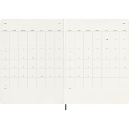Calendrier 12M Weekly Notebook 2027 Softcover XL Sapphire Blue  dans le groupe Papiers & Blocs / Calendriers et agendas / Calendriers 12 mois chez Pen Store (137469)