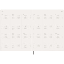 Calendrier 12M Weekly Vertical 2027 Essential Softcover XXL Black dans le groupe Papiers & Blocs / Calendriers et agendas / Calendriers 12 mois chez Pen Store (137472)