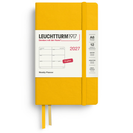 Calendrier Weekly Planner 2027 A6 Sunflower dans le groupe Papiers & Blocs / Calendriers et agendas / Calendriers 12 mois chez Pen Store (137482)