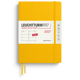 Calendrier Weekly Planner 2027 A5 Sunflower dans le groupe Papiers & Blocs / Calendriers et agendas / Calendriers 12 mois chez Pen Store (137489)