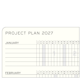 Calendrier Weekly Planner & Notebook 2026 A5 Lilac dans le groupe Papiers & Blocs / Calendriers et agendas / Calendriers 12 mois chez Pen Store (137513)
