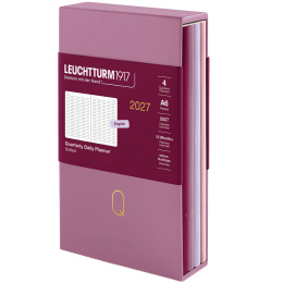 Calendrier Quarterly Planner 2027 Shades of Rose dans le groupe Papiers & Blocs / Calendriers et agendas / Calendriers 12 mois chez Pen Store (137524)