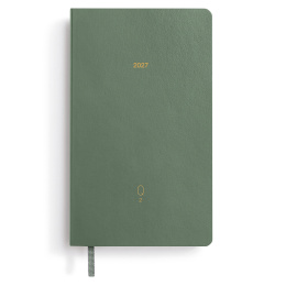 Calendrier Quarterly Planner 2027 Shades of Green dans le groupe Papiers & Blocs / Calendriers et agendas / Calendriers 12 mois chez Pen Store (137525)