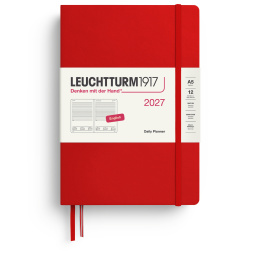 Calendrier Daily Planner 2027 A5 Cherry dans le groupe Papiers & Blocs / Calendriers et agendas / Calendriers 12 mois chez Pen Store (137528)