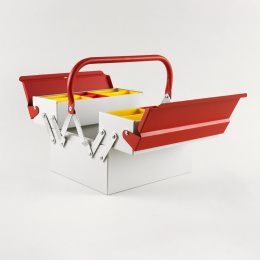 Toolbox Atena Grey/Red dans le groupe Loisirs créatifs / Organiser / Boîte chez Pen Store (137547)