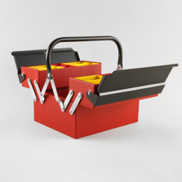 Toolbox Atena Red/Black dans le groupe Loisirs créatifs / Organiser / Boîte chez Pen Store (137550)