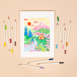 Irojiten crayons de couleur, coffret de 36 dans le groupe Stylos / Crayons d'artistes / Crayons de couleurs chez Pen Store (137566)