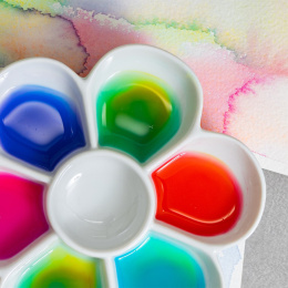 Gansai Tambi Aquarelle lot de 5 Granulating Colors 3 dans le groupe Matériels d'artistes / Couleurs de l'artiste / Peinture aquarelle / Aquarelle en godet chez Pen Store (137569)