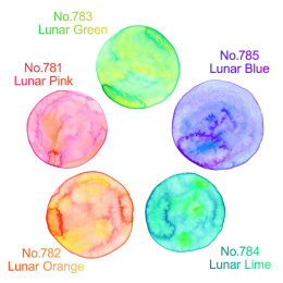 Gansai Tambi Aquarelle lot de 5 Granulating Colors 3 dans le groupe Matériels d'artistes / Couleurs de l'artiste / Peinture aquarelle / Aquarelle en godet chez Pen Store (137569)