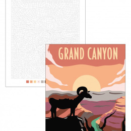 Color by Numbers: US National Parks dans le groupe Loisirs créatifs / Livres / Livres d'instruction chez Pen Store (137576)
