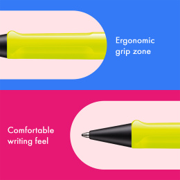 Safari Stylo à bille Neon Yellow dans le groupe Stylos / Stylo haute de gamme / Stylo à bille chez Pen Store (137580)