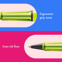 Safari Rollerball Neon Yellow dans le groupe Stylos / Stylo haute de gamme / Roller chez Pen Store (137581)